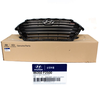 GENUINE Radiator Grille W/O Molding for 17-18 Hyundai Elantra 1.6L 86350F2500