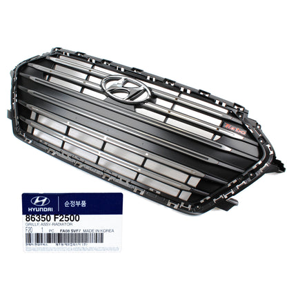 GENUINE Radiator Grille W/O Molding for 17-18 Hyundai Elantra 1.6L 86350F2500
