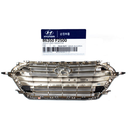 GENUINE Radiator Grille W/O Molding for 17-18 Hyundai Elantra 1.6L 86350F2500