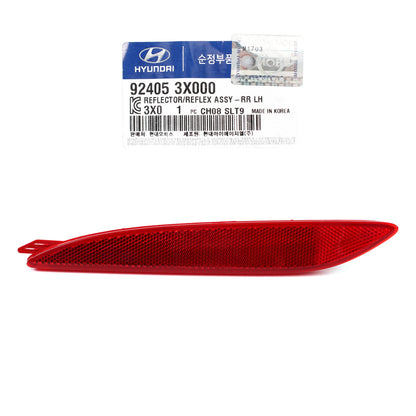 GENUINE REAR Bumper Reflector LEFT for 2011-2013 Hyundai Elantra OEM 924053X000