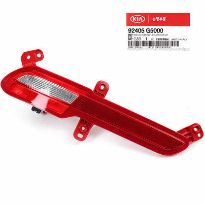 GENUINE Kia Niro 2017 2018 2019 for Rear Bumper Reflector DRIVER Side 92405G5000