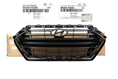 GENUINE Radiator Grille W/O Molding for 17-18 Hyundai Elantra 1.6L 86350F2500