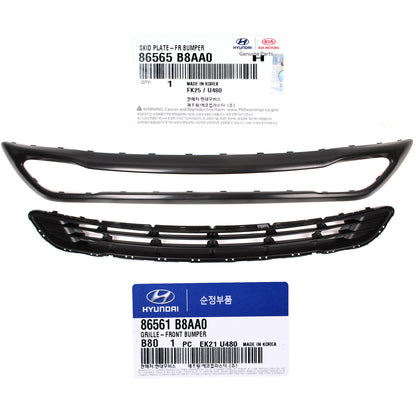 GENUINE Front Bumper Grille Lower for 2017-2019 Hyundai Santa Fe 86561B8AA0