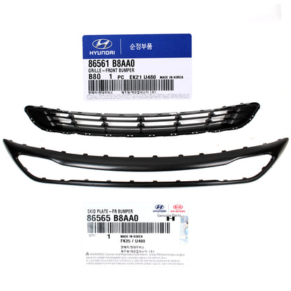GENUINE Front Bumper Grille Lower for 2017-2019 Hyundai Santa Fe 86561B8AA0