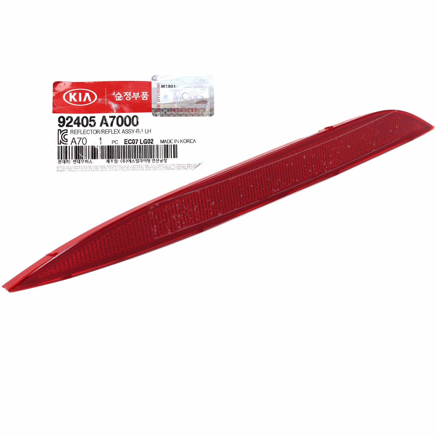 GENUINE Rear Bumper Reflector LEFT DRIVER for 14-16 Kia Forte Sedan 92405A7000