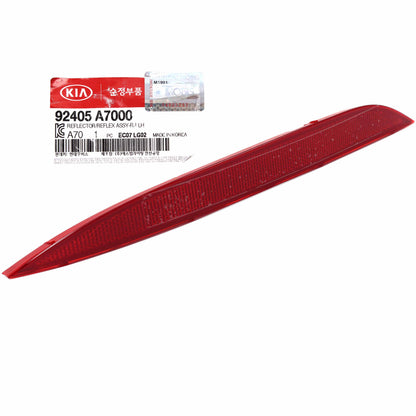 GENUINE Rear Bumper Reflector LEFT DRIVER for 14-16 Kia Forte Sedan 92405A7000