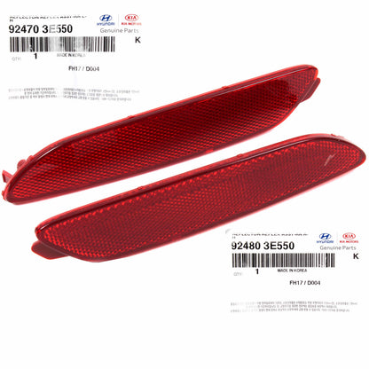 GENUINE Rear Bumper Reflector RIGHT PASSENGER for 07-09 Kia Sorento 924803E550