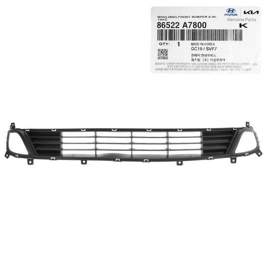 Front Bumper Lower Grille GENUINE for 2017-2018 KIA FORTE 2.0L 86522A7800
