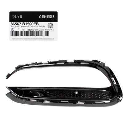 GENUINE Fog lamp Grille Cover LEFT DRIVER for 18-20 GENESIS G80 86567B1500EB