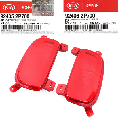 GENUINE Rear Bumper Reflector RIGHT PASSENGER for 14-15 Kia Sorento 924062P700