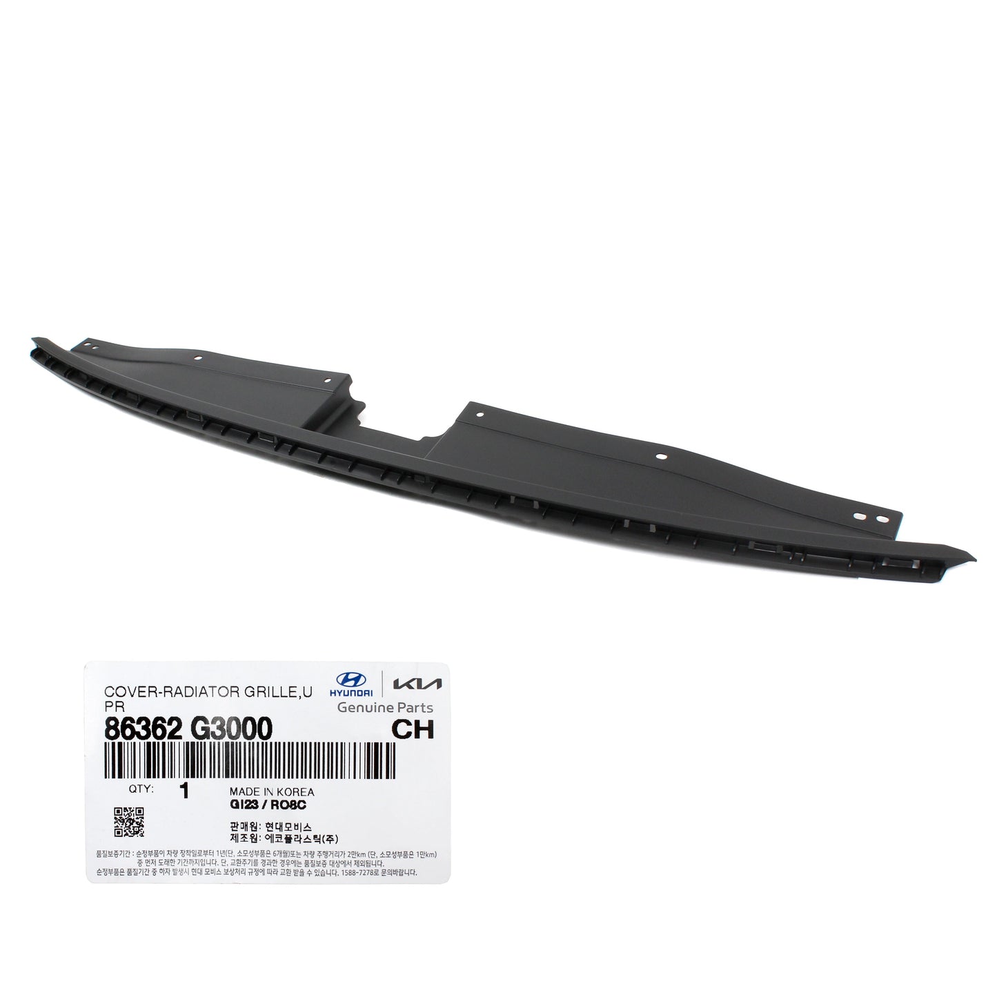 GENUINE Front Grille Upper Cover for 2018-2020 Hyundai Elantra GT 86362G3000
