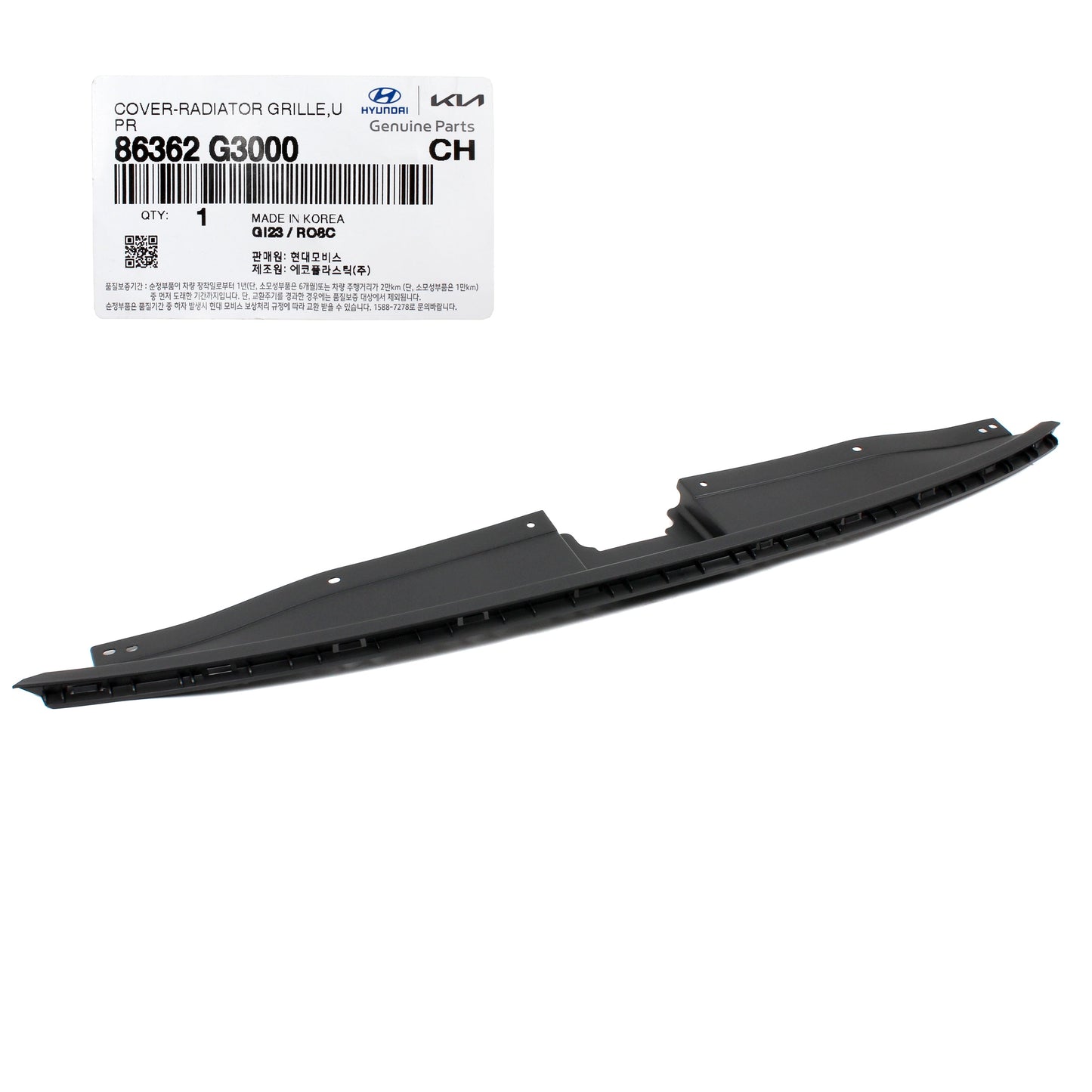 GENUINE Front Grille Upper Cover for 2018-2020 Hyundai Elantra GT 86362G3000