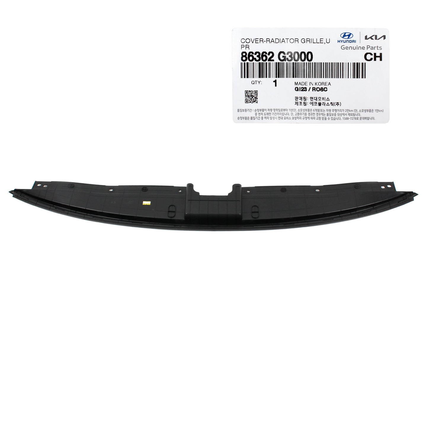GENUINE Front Grille Upper Cover for 2018-2020 Hyundai Elantra GT 86362G3000
