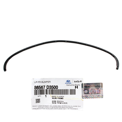 GENUINE Front Bumper Lower Lip Deflector for 19-21 Hyundai Tucson 86567D3500