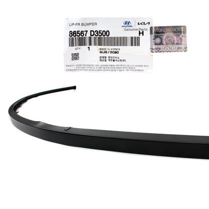 GENUINE Front Bumper Lower Lip Deflector for 19-21 Hyundai Tucson 86567D3500