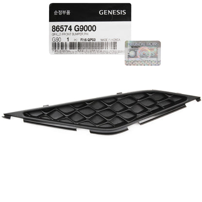 GENUINE Front Bumper Lower Outer Grille RIGHT for 19-21 GENESIS G70 86574G9000