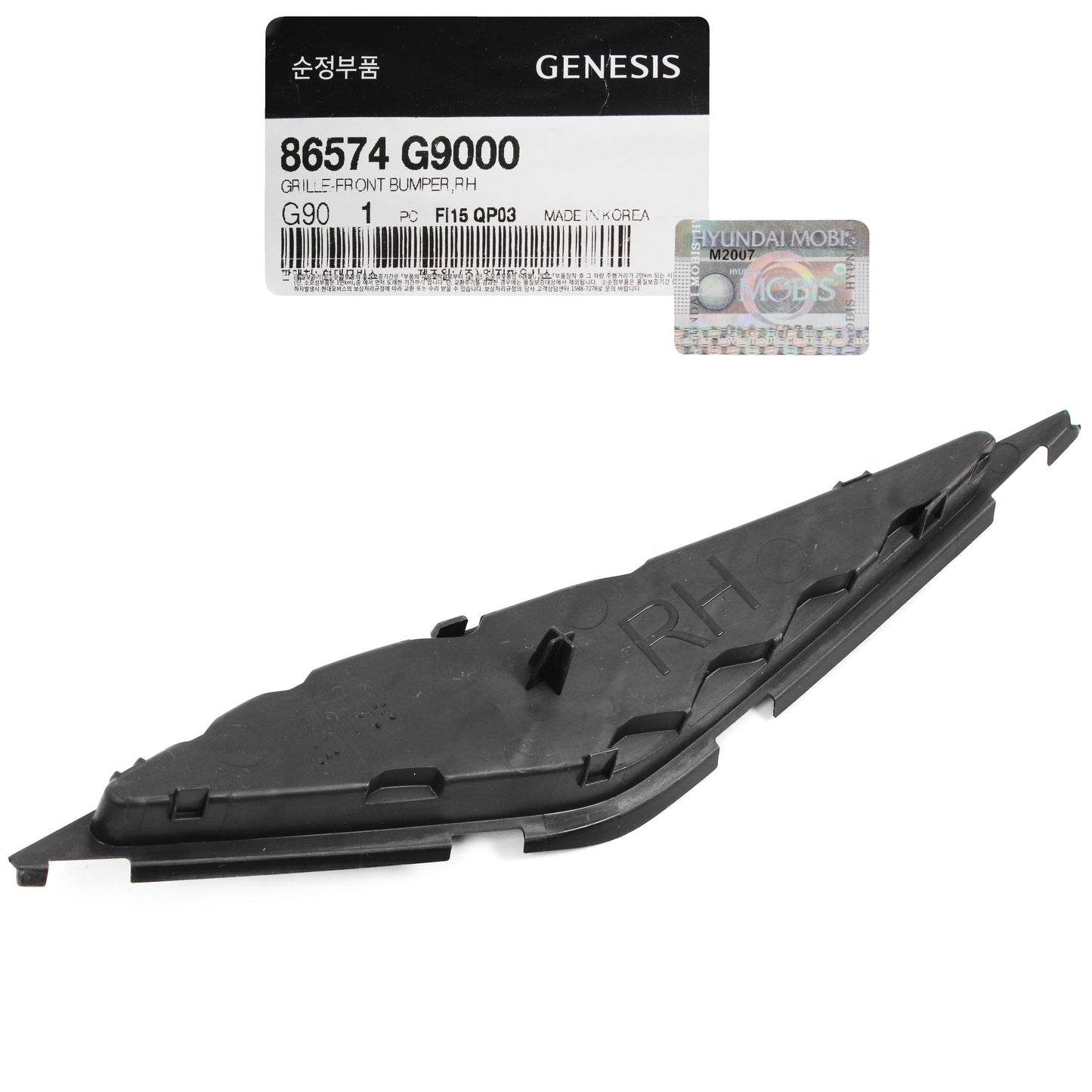 GENUINE Front Bumper Lower Outer Grille RIGHT for 19-21 GENESIS G70 86574G9000
