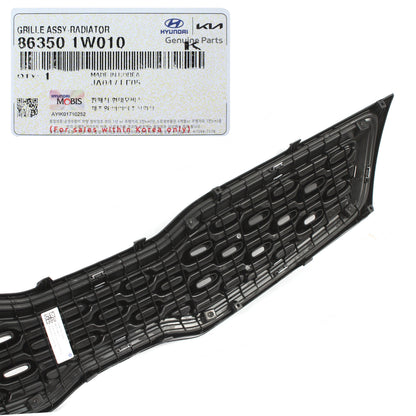 GENUINE Radiator Grille for 2012 2013 2014 2015 Kia Rio Sedan 863501W010