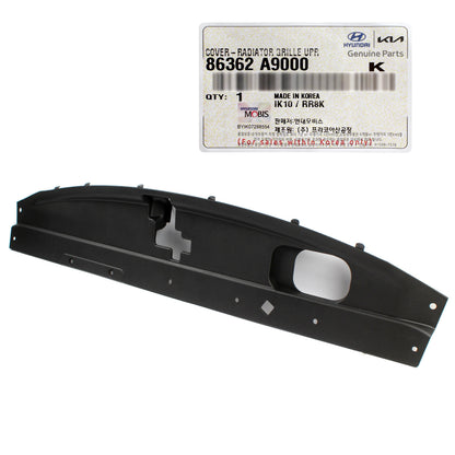GENUINE Radiator Grille Upper Cover for 2015-2021 Kia Sedona 86362A9000