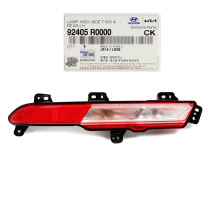 OEM Rear Bumper Reflector Turn Signal Lamp LEFT for 22-23 Carnival 92405R0000