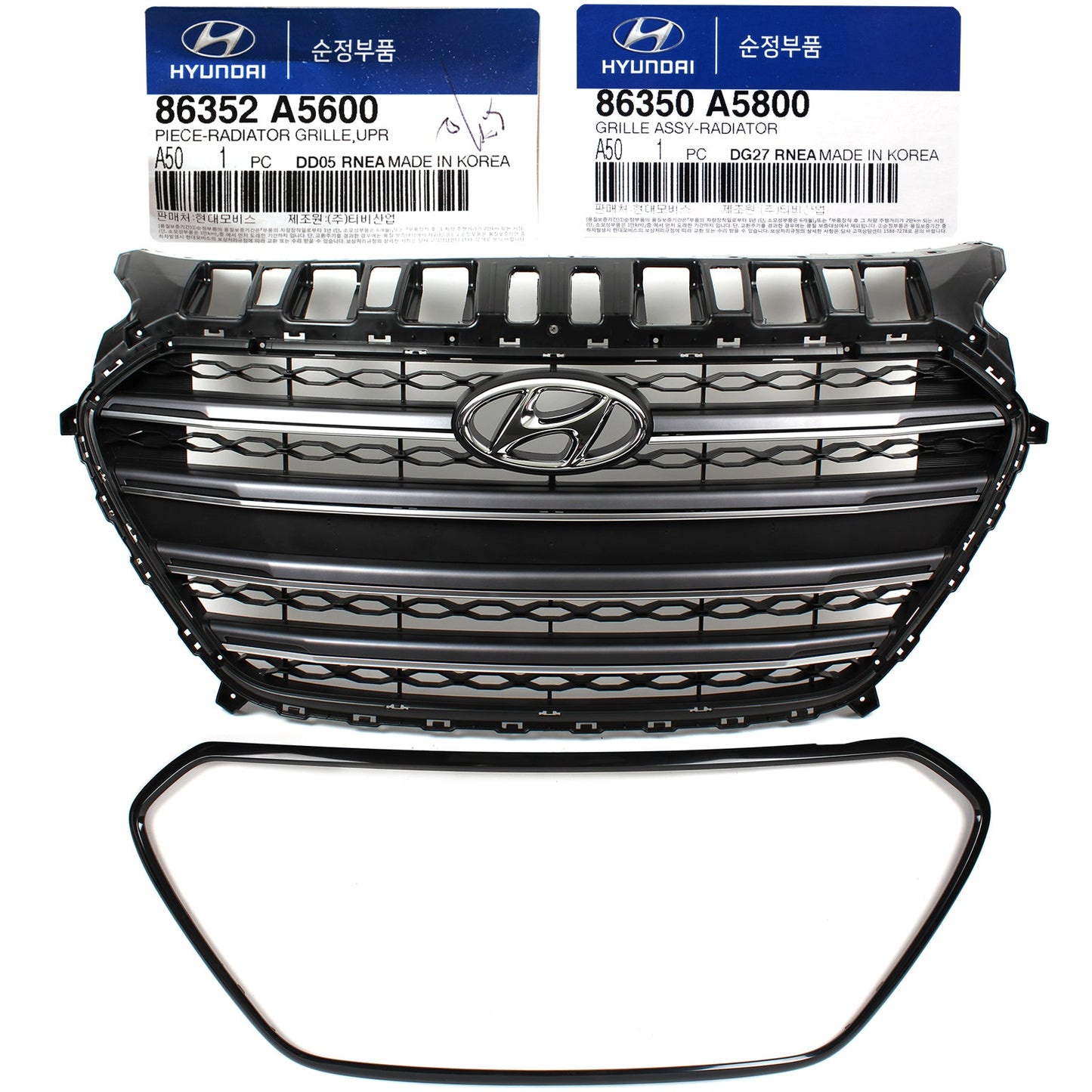 GENUINE Radiator Grille for 2013-2017 Hyundai Elantra GT 86350A5800