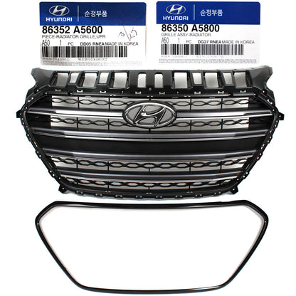 GENUINE Radiator Grille for 2013-2017 Hyundai Elantra GT 86350A5800