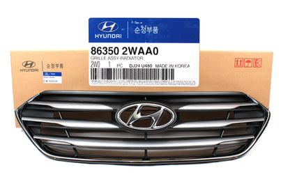 GENUINE Radiator Grille W/O Camera for 17-18 Hyundai Santa Fe Sport 863502WAA0
