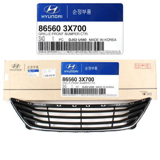 GENUINE Grille Front Bumper Center for 14-16 Hyundai Elantra OEM 865603X700