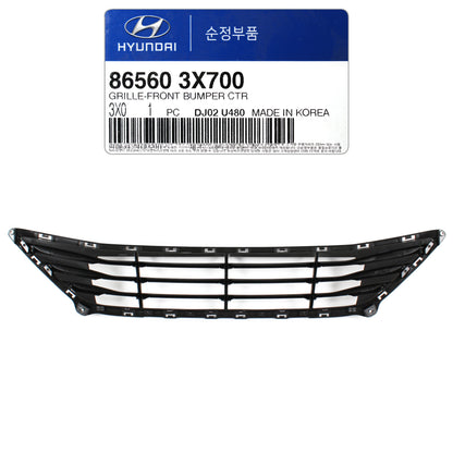 GENUINE Grille Front Bumper Center for 14-16 Hyundai Elantra OEM 865603X700