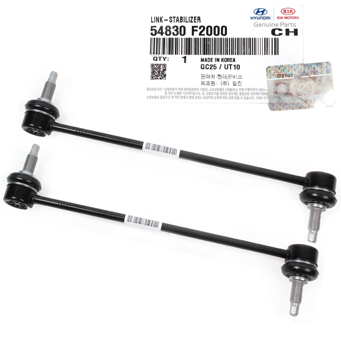 GENUINE Front Stabilizer Bar Link 17-20 Elantra Ioniq Forte Niro 54830F2000