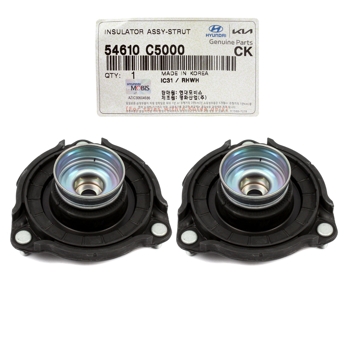 GENUINE Front Suspension Strut Mounts 2PCS for 2016-20 Kia Sorento 54610C5000