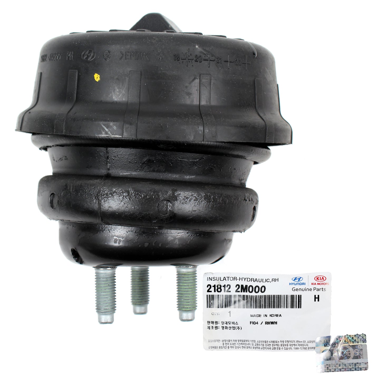 GENUINE Hydraulic Mount Front LH for 10-12 Hyundai Genesis Coupe 2.0L 218122M000
