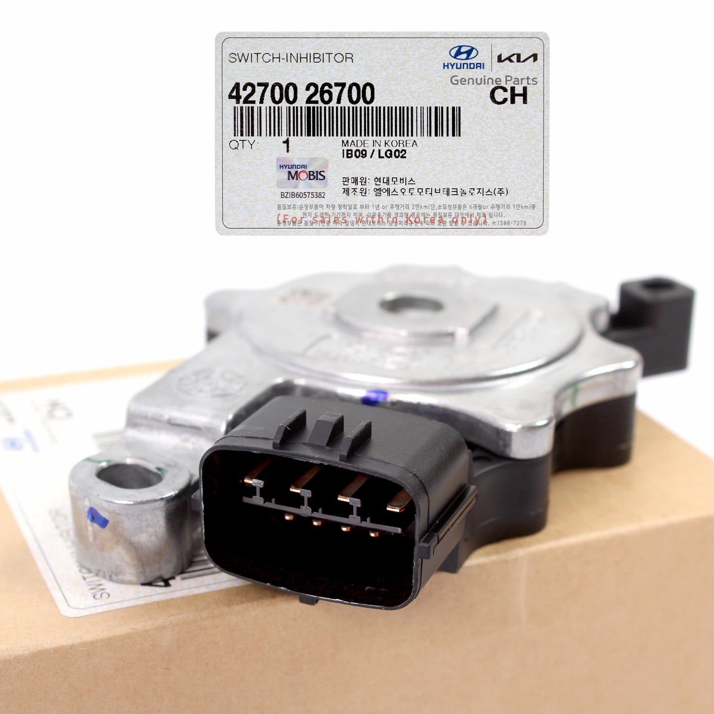 GENUINE Inhibitor Neutral Safety Switch for 11-21 Hyundai Kia 4270026700