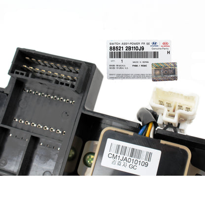 Front Left Power Seat Switch GENUINE for 07-09 Hyundai Santa Fe 885212B110J9
