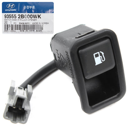GENUINE Fuel Gas Door Opener Button Switch BLACK for 07-09 Santa Fe 935552B000WK