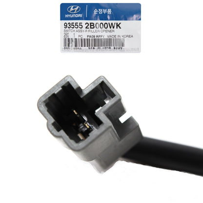 GENUINE Fuel Gas Door Opener Button Switch BLACK for 07-09 Santa Fe 935552B000WK