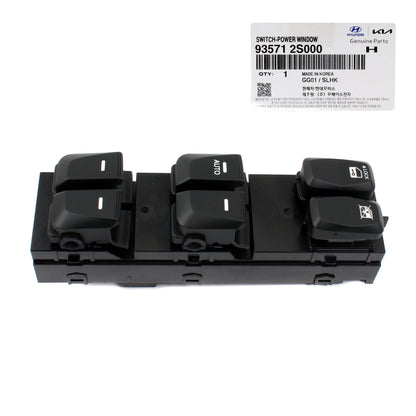 GENUINE Main Power Window Switch AUTO DOWN for 10-15 Hyundai Tucson 935712S050