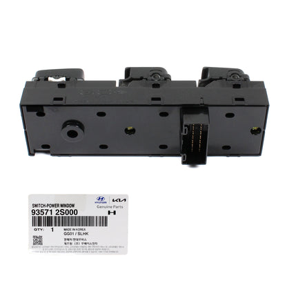 GENUINE Main Power Window Switch AUTO DOWN for 10-15 Hyundai Tucson 935712S050