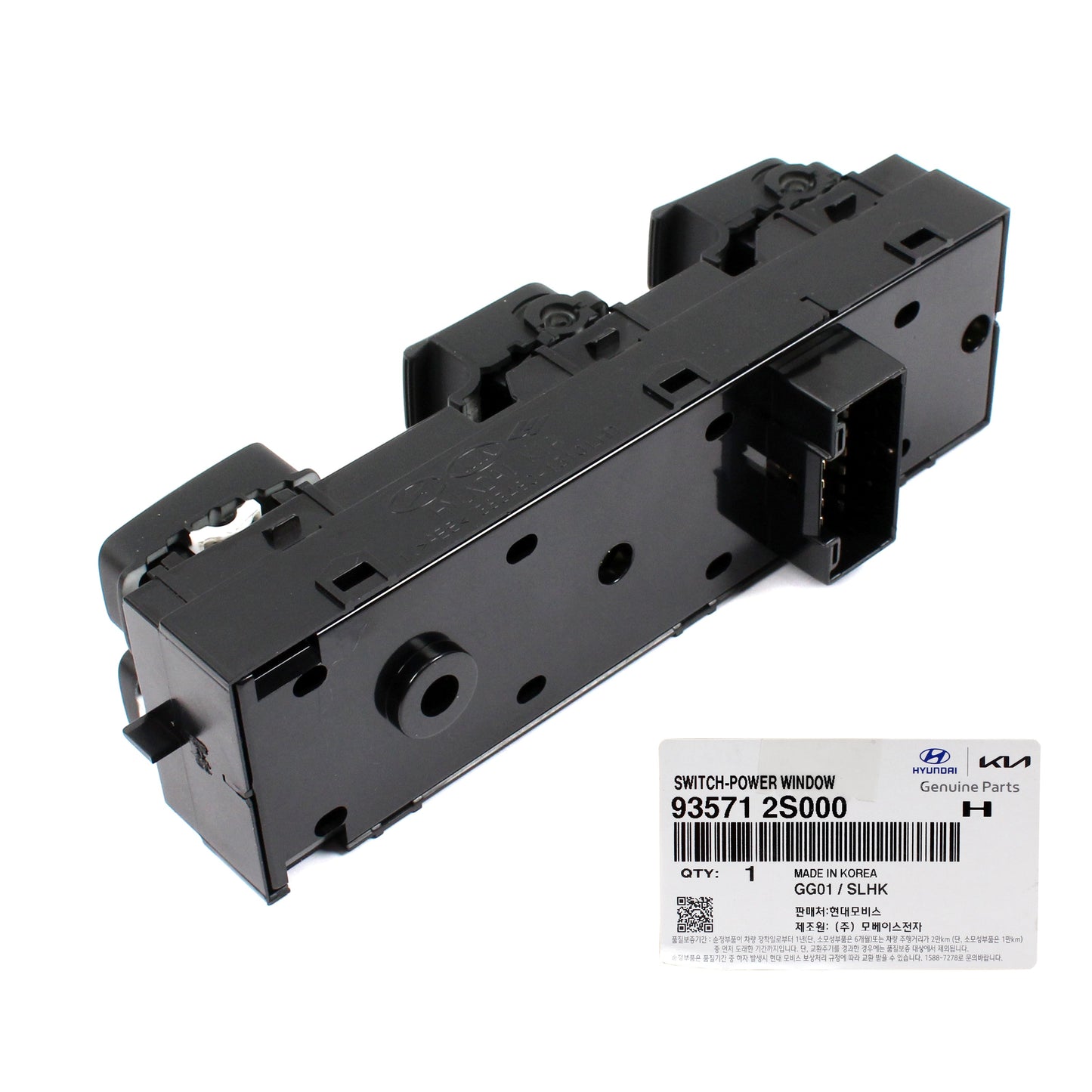 GENUINE Main Power Window Switch AUTO DOWN for 10-15 Hyundai Tucson 935712S050