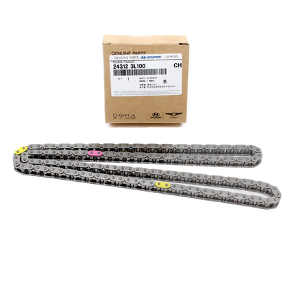 GENUINE Timing Chain for 12-19 Genesis G70 Azera Genesis Santa Fe V6 243123CGA2