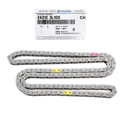 GENUINE Timing Chain for 12-19 Genesis G70 Azera Genesis Santa Fe V6 243123CGA2