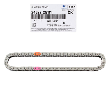 GENUINE Oil Pump Chain for 11-14 Hyundai Sonata / 11-16 Optima 2.4L 243222G111