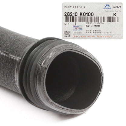 GENUINE Air Intake Duct Hose for 2020 2021 2022 2023 Kia Soul 28210K0100