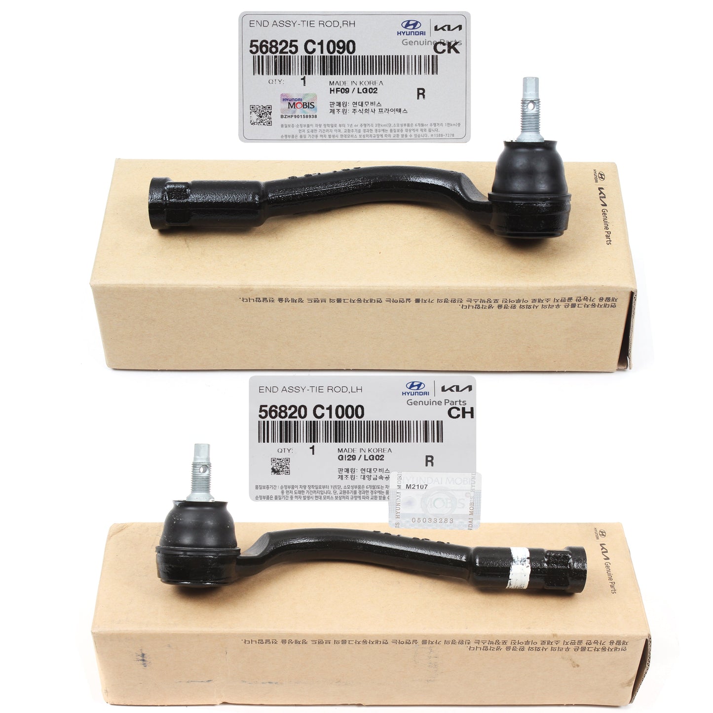 GENUINE Outer Tie Rod End RIGHT for 2015-2019 Sonata Optima Sorento 56825C1090