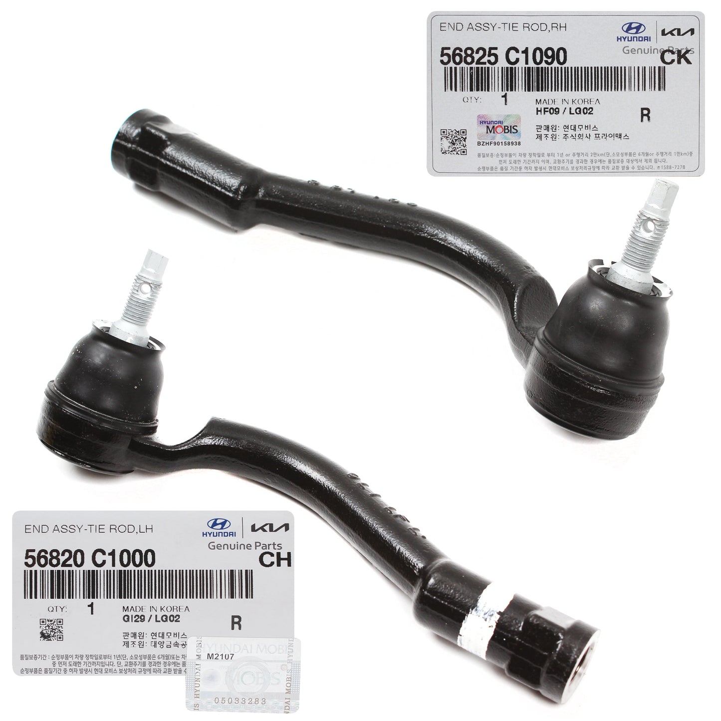 GENUINE Outer Tie Rod End RIGHT for 2015-2019 Sonata Optima Sorento 56825C1090