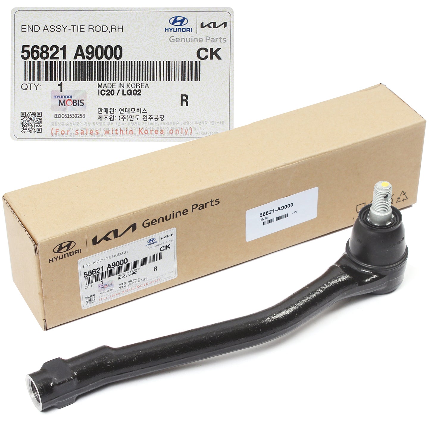 GENUINE Outer Tie Rod End RIGHT PASSENGER for 2015-2021 Kia Sedona 56821A9000