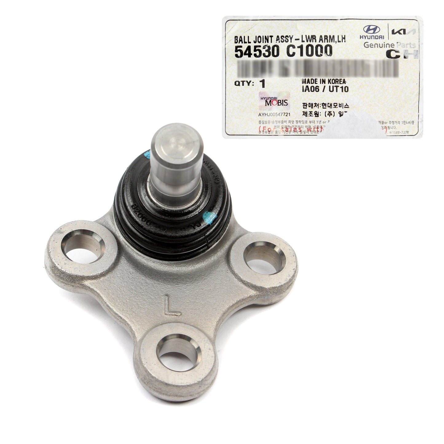 GENUINE Lower Ball Joint LEFT DRIVER Side for Sonata 15-17 Tucson 16-21 54530C1000