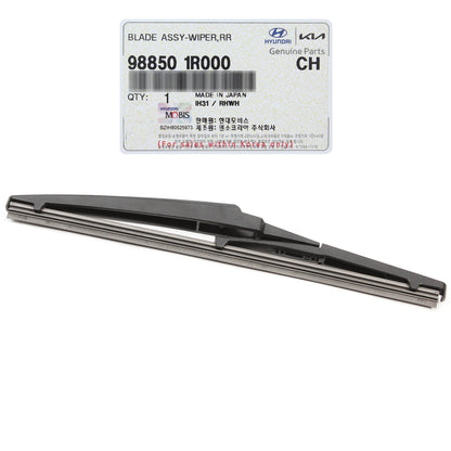 GENUINE Rear Wiper Blade for 2010-2019 Kia Rio Sorento Soul / EV 988501R000