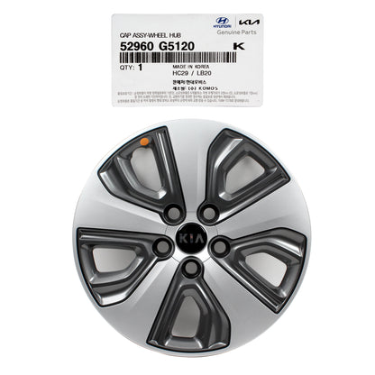 GENUINE Wheel Hub Cap Cover for 2017-2021 Kia Niro 52960G5120
