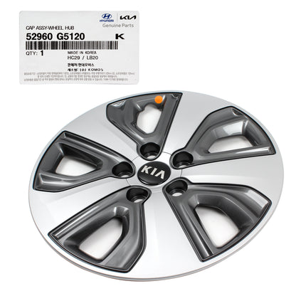 GENUINE Wheel Hub Cap Cover for 2017-2021 Kia Niro 52960G5120